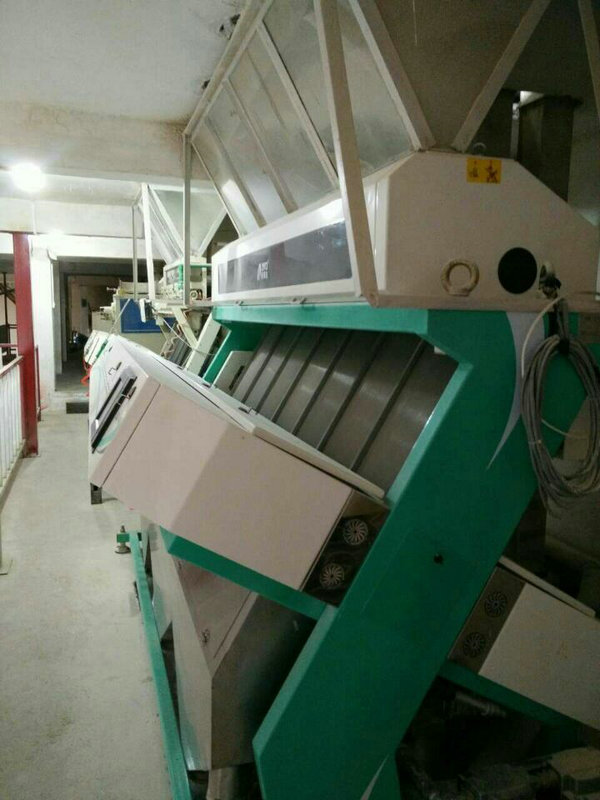 原糧加工車間一角